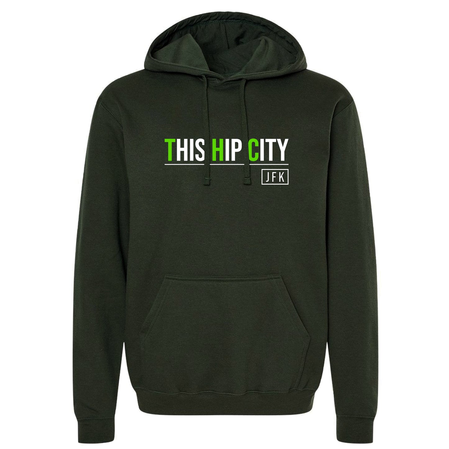 UniSEX OLIVE JFK Hoodie 2.0