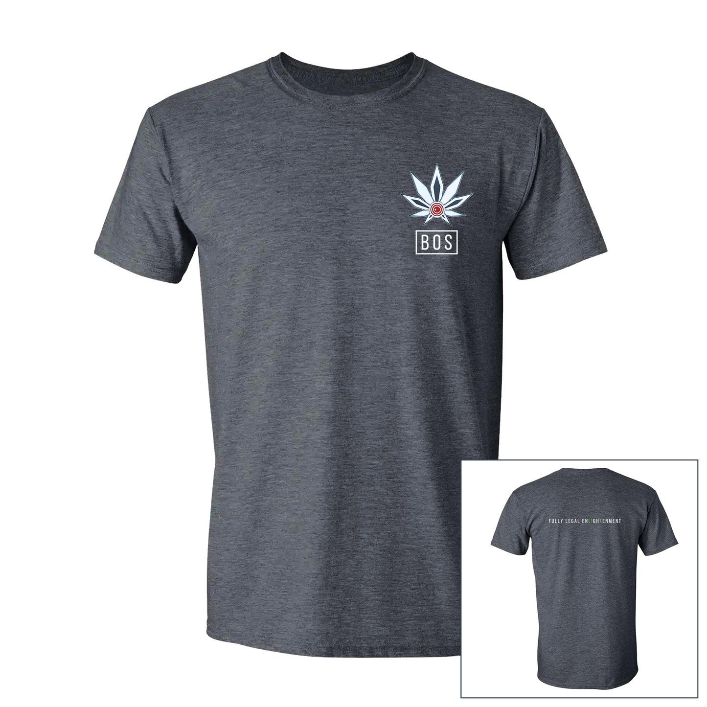 MENS GREY BOS Tee 1.0