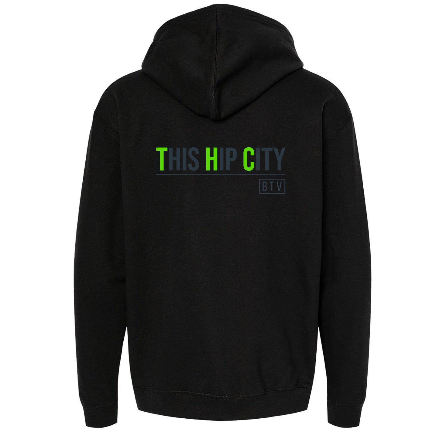 UniSEX BLACK BTV Hoodie 2.0