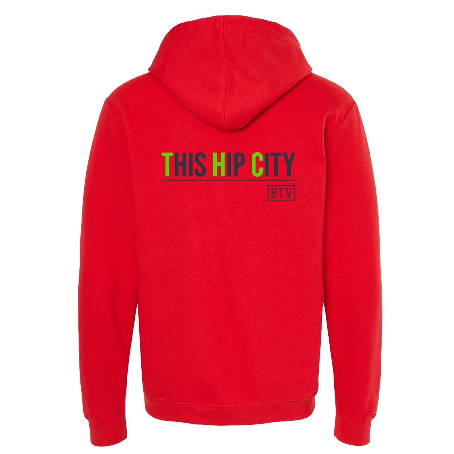 UniSEX RED BTV Hoodie 2.0