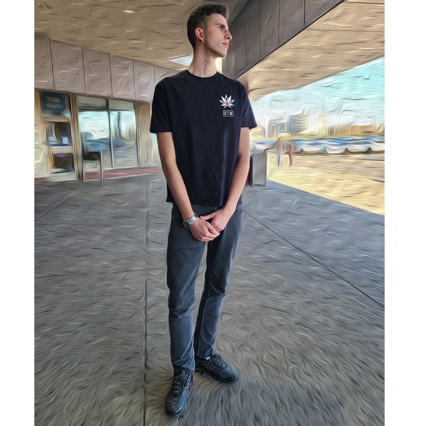 MENS BLACK DTW Tee 1.0