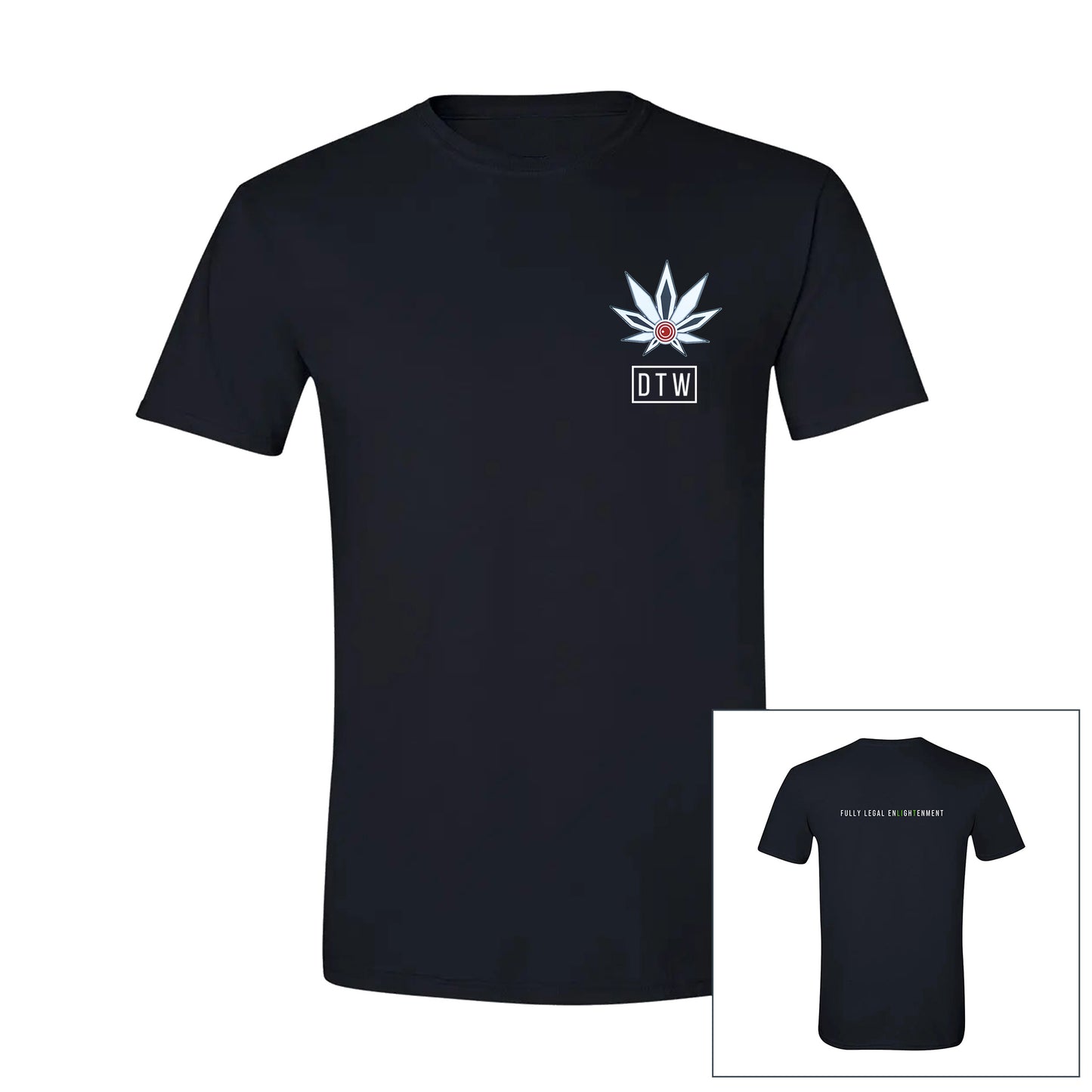 MENS BLACK DTW Tee 1.0