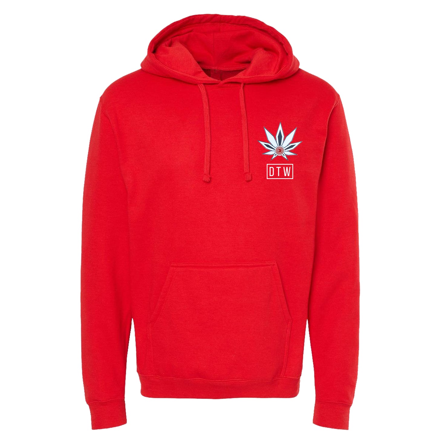 UniSEX RED DTW Hoodie 1.0