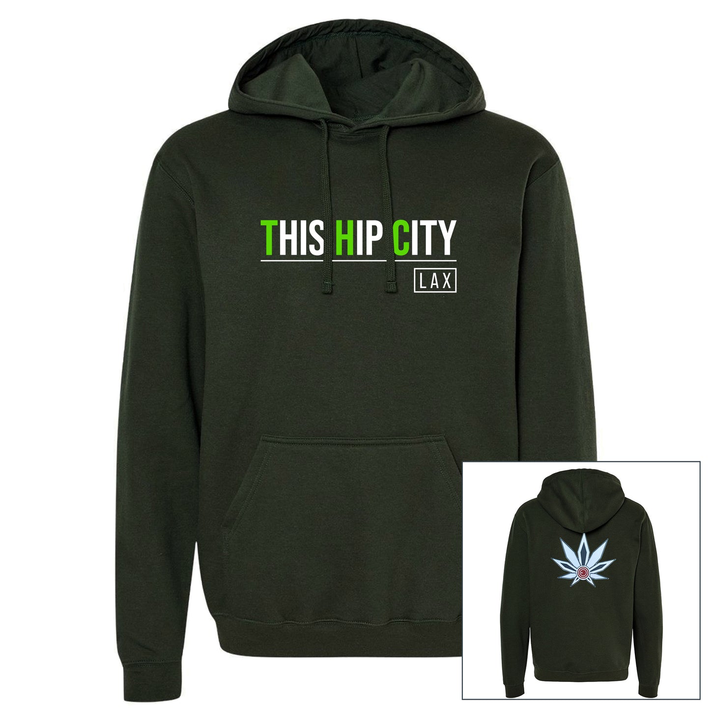 UniSEX OLIVE LAX Hoodie 2.0