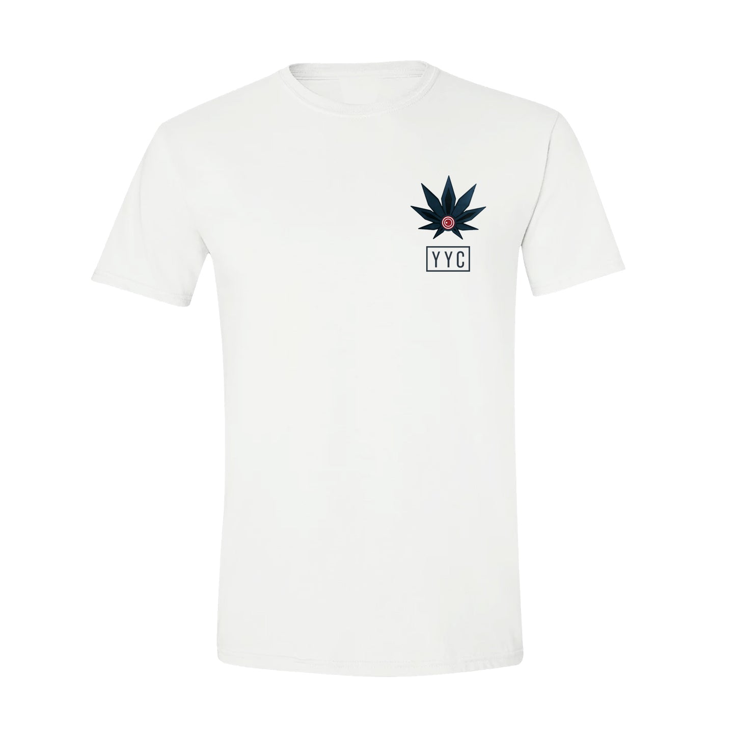 MENS WHITE YYC Tee 1.0