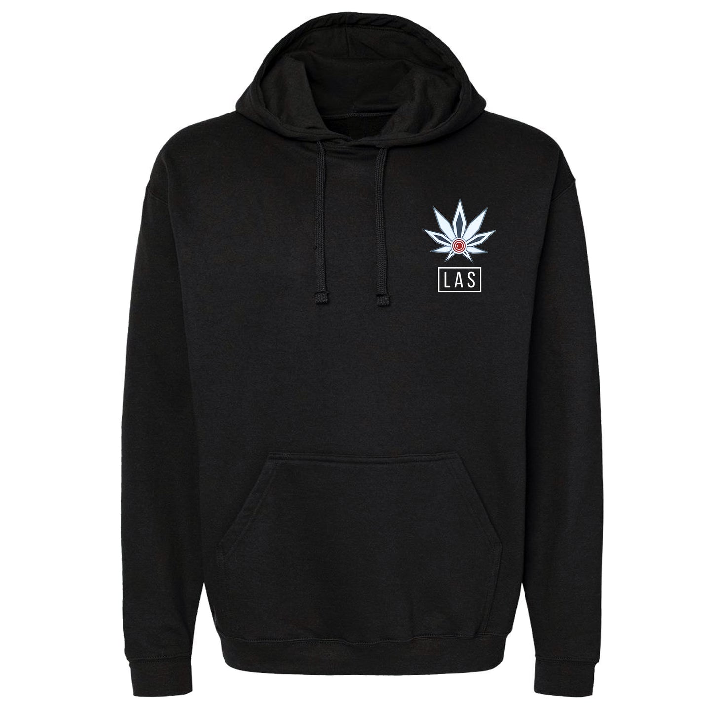 UniSEX BLACK LAS Hoodie 1.0