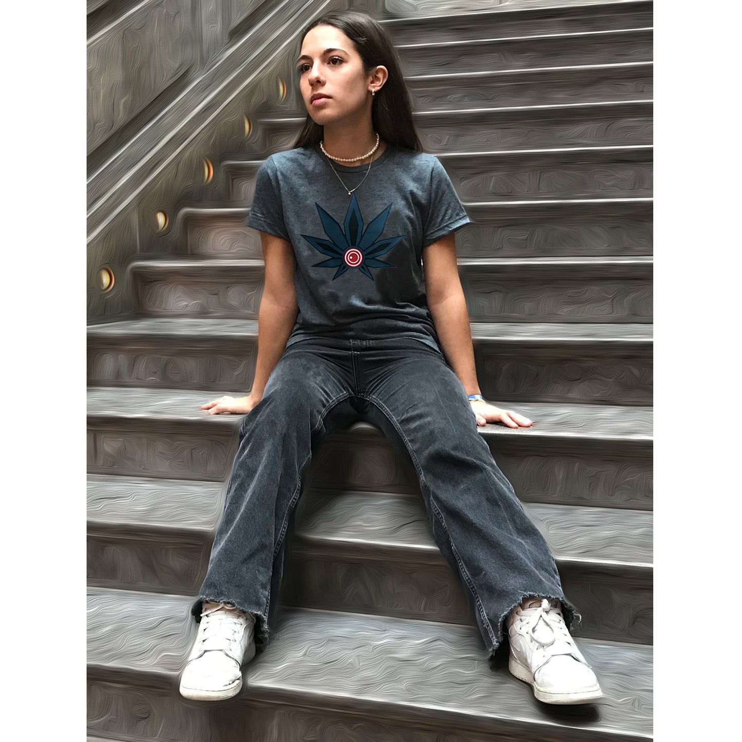 WOMENS GREY PHX Tee 2.0