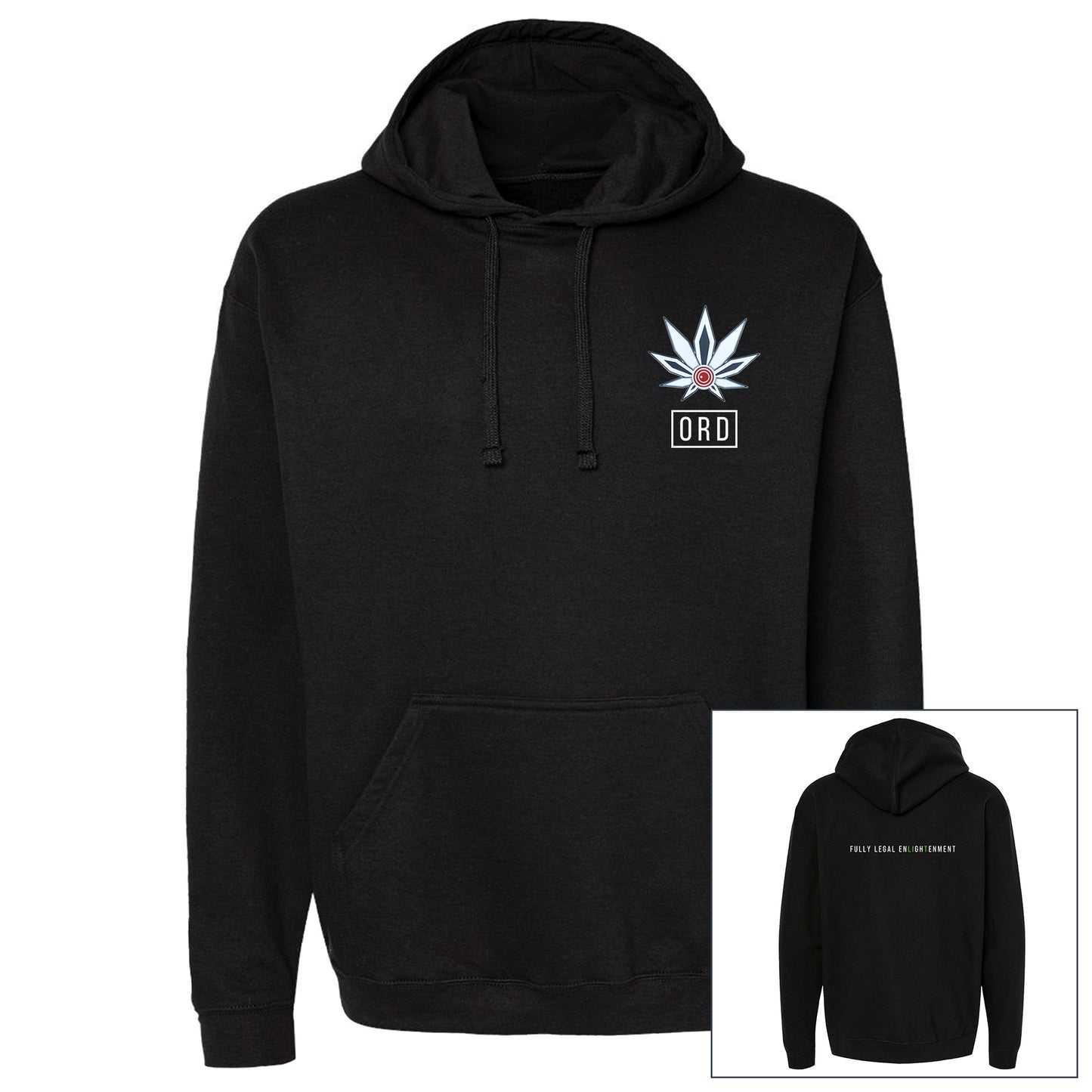 UniSEX BLACK ORD Hoodie 1.0