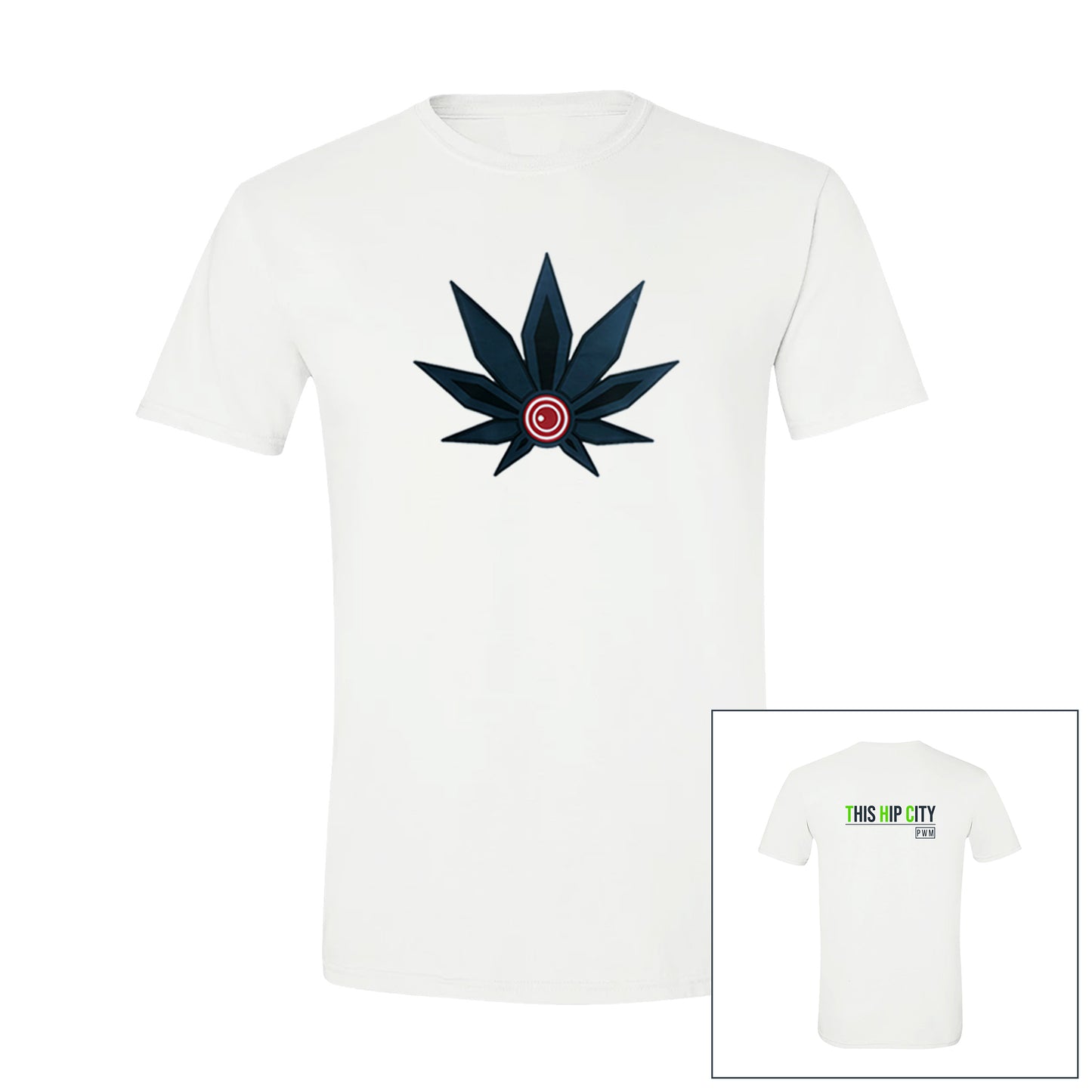 MENS WHITE PWM Tee 2.0