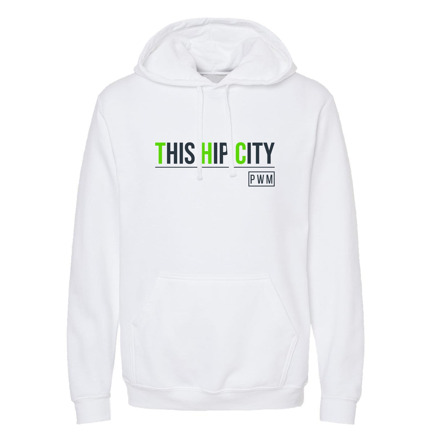 UniSEX WHITE PWM Hoodie 2.0