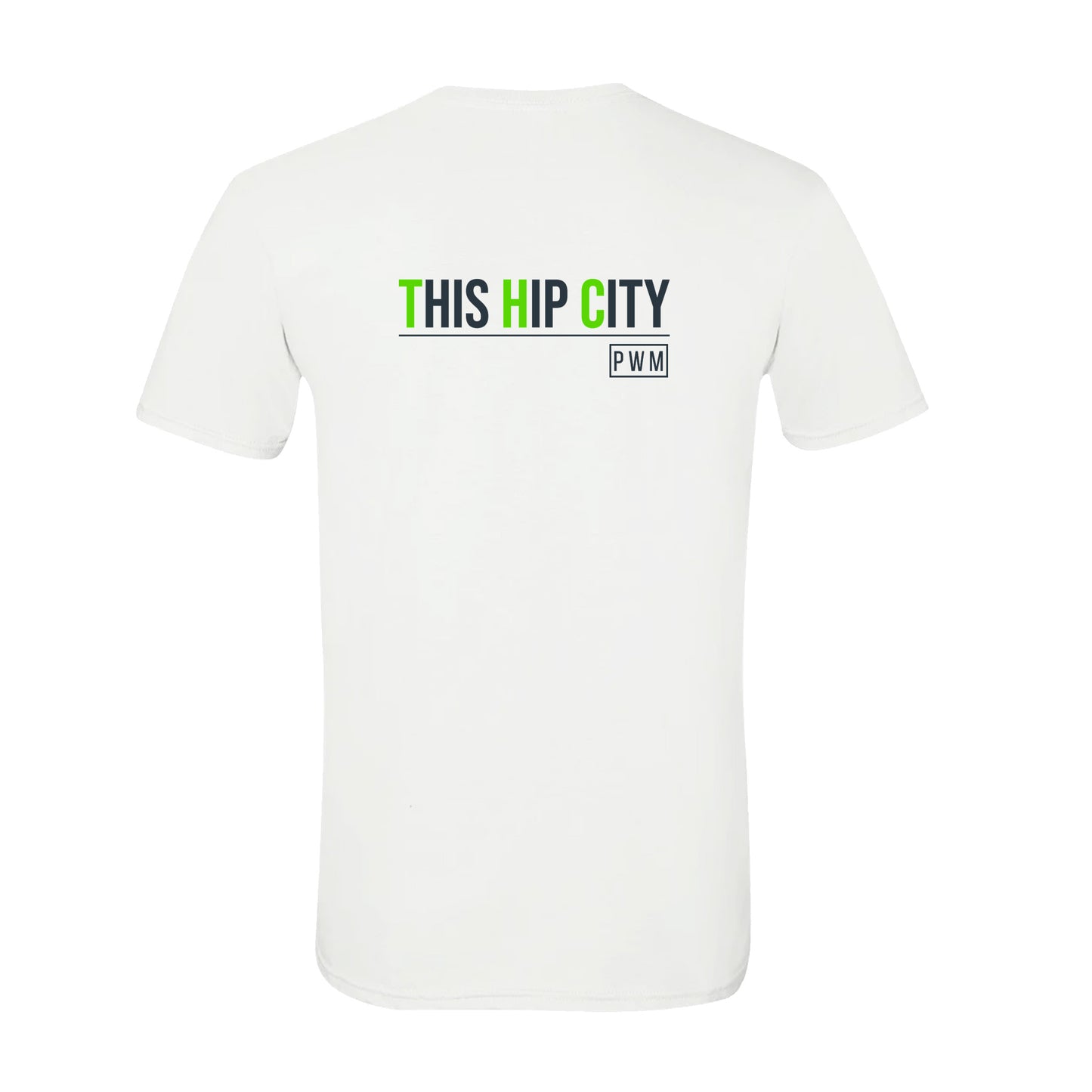 MENS WHITE PWM Tee 2.0
