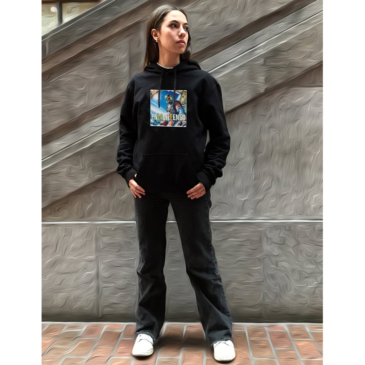 BLACK UniSEX TORONTO HOODIE 1.0