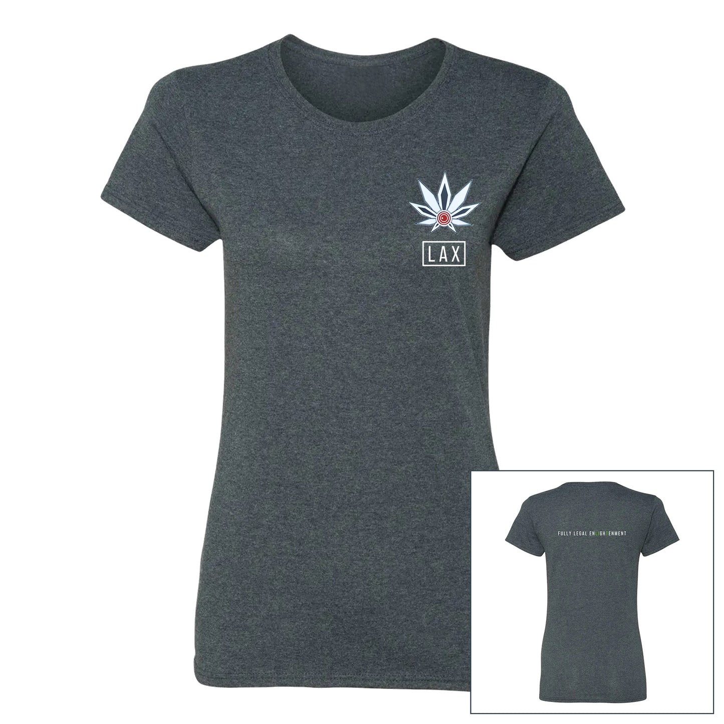 WOMENS GREY LAX Tee 1.0