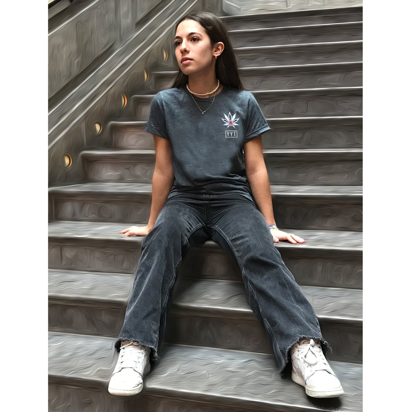 WOMENS GREY YYT Tee 1.0