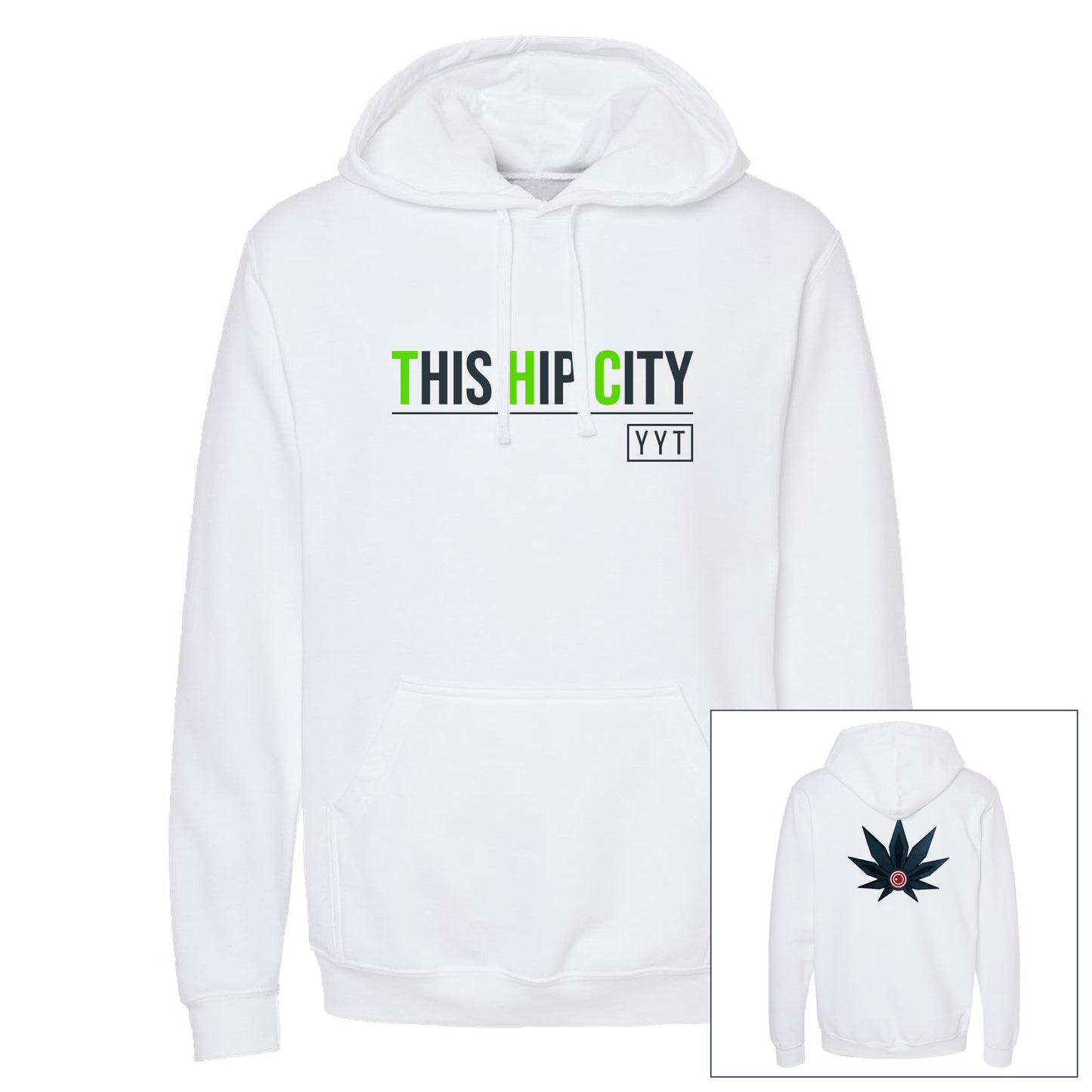 UniSEX WHITE YYT Hoodie 2.0