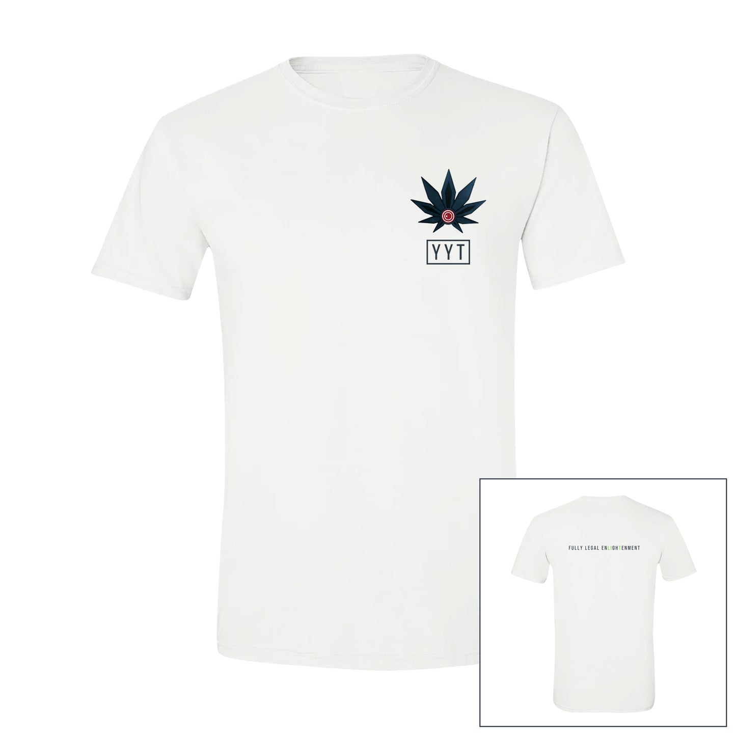 MENS WHITE YYT Tee 1.0