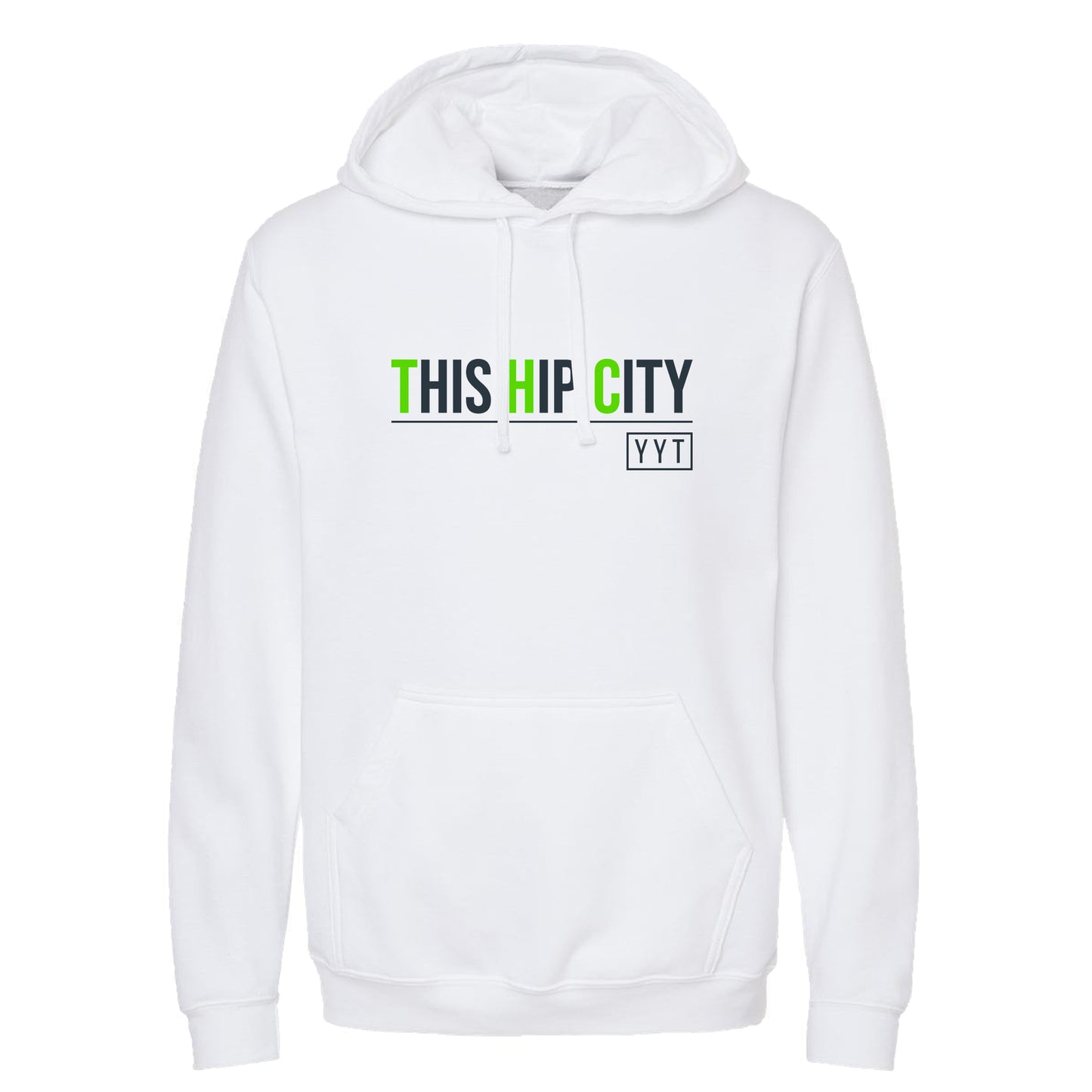 UniSEX WHITE YYT Hoodie 2.0