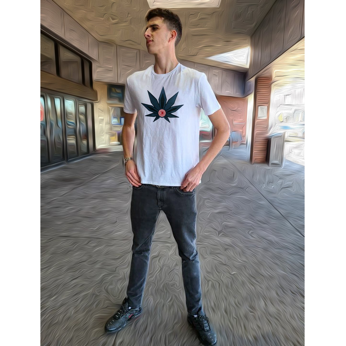 MENS WHITE PWM Tee 2.0