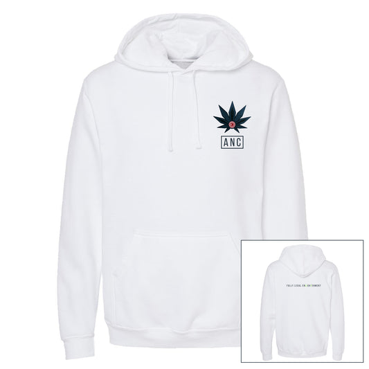 UniSEX WHITE ANC Hoodie 1.0