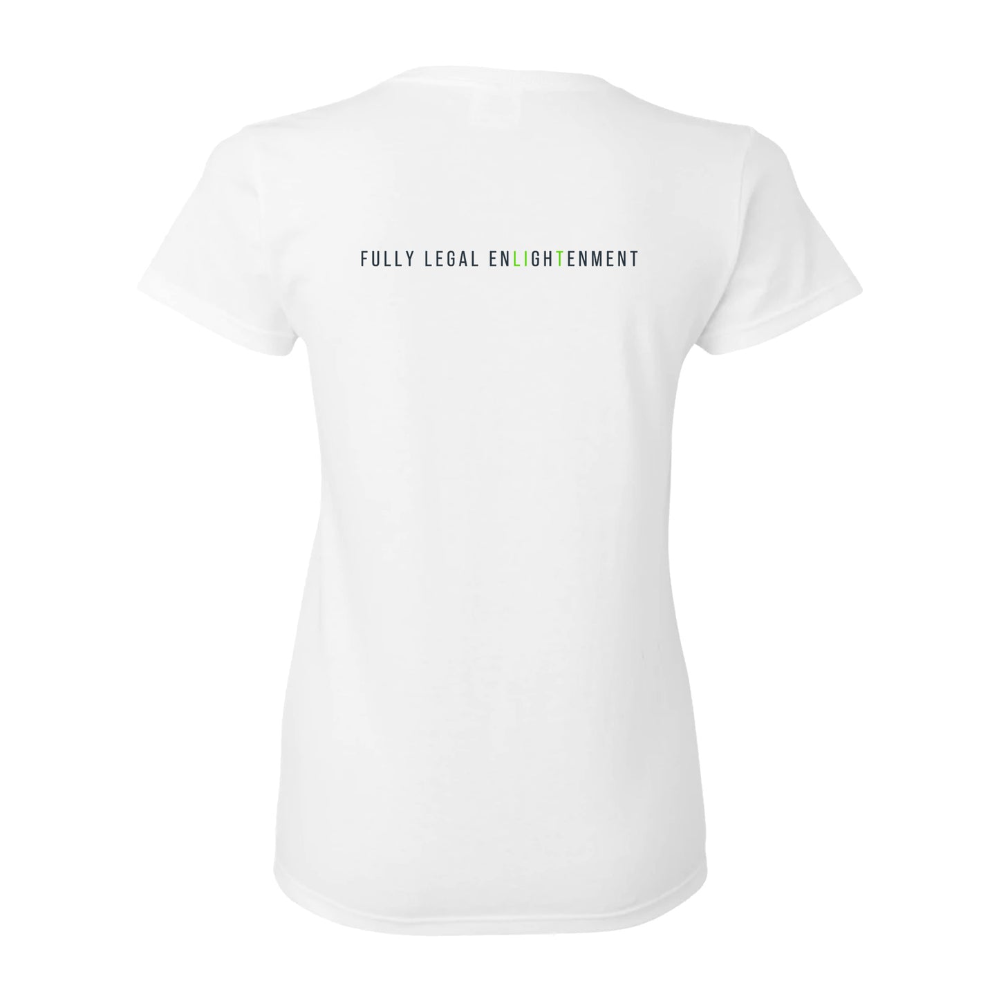 WOMENS WHITE YYC Tee 1.0