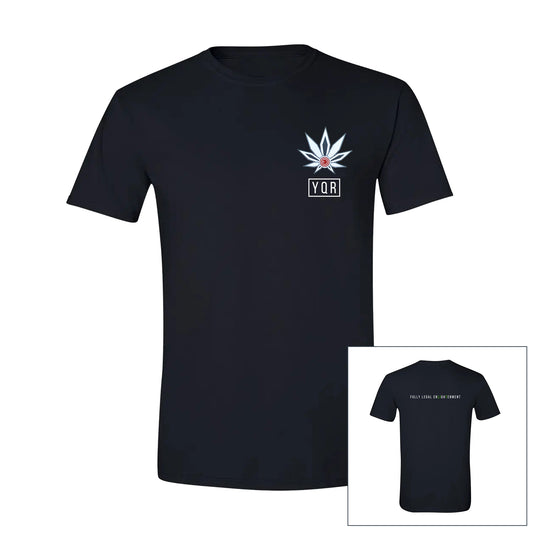 MENS BLACK YQR Tee 1.0